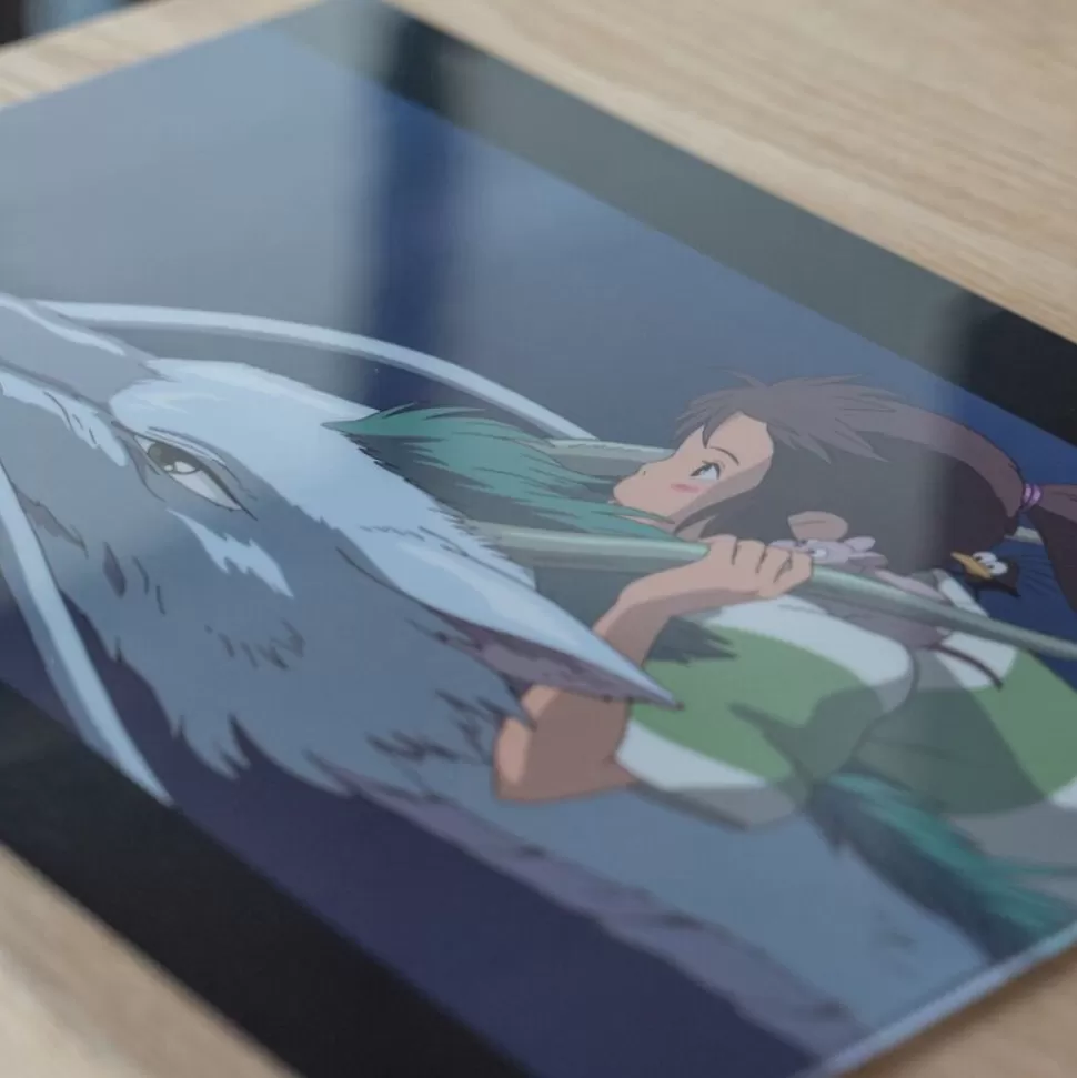 Maison Ghibli A4 Size Clear Folder Riding On Haku Dragon - Sprited Away- Storage
