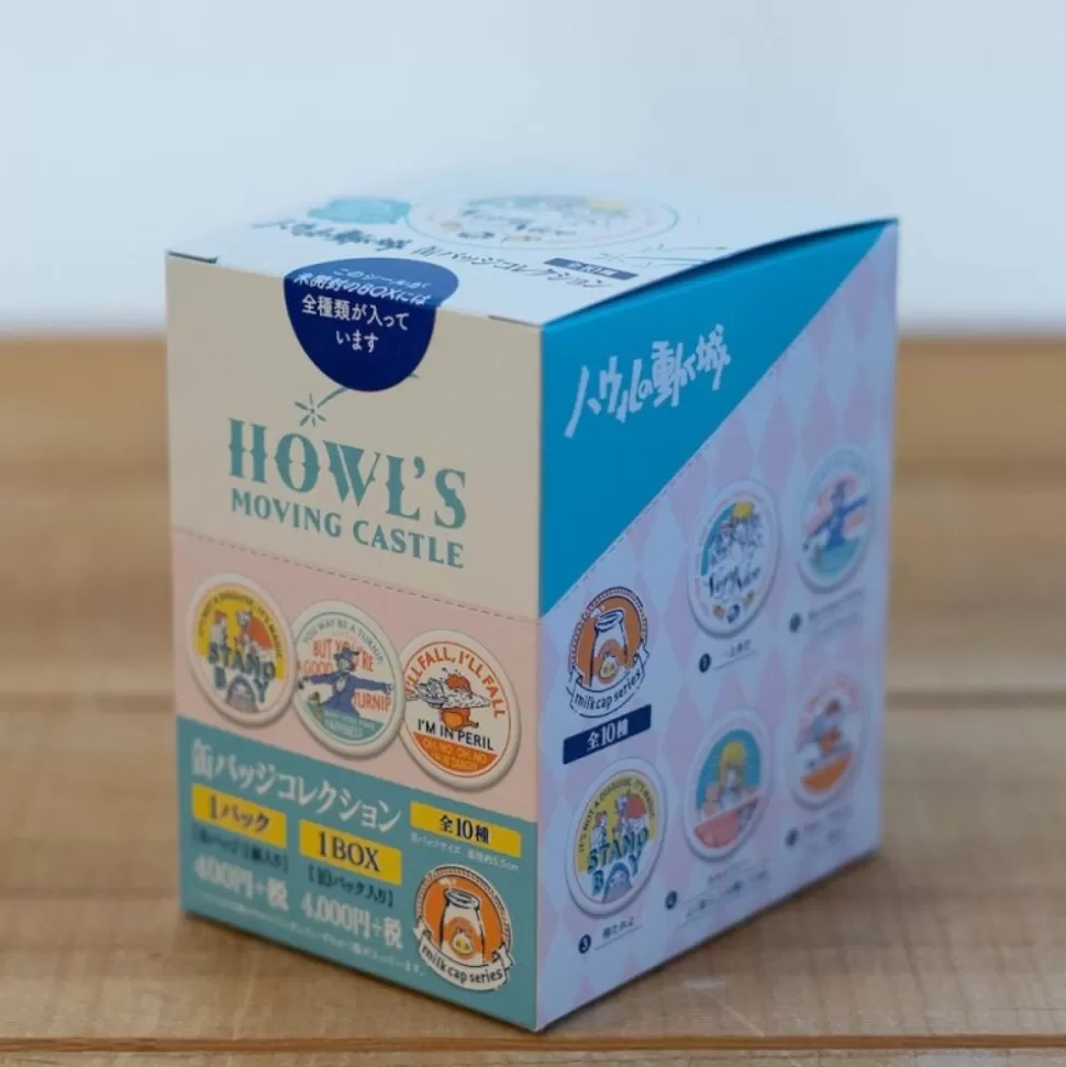 badge_collection__pcs__howls_moving_castle_4.webp Maison Ghibli Badge Collection 10 Pcs - Howl'S Moving Castle- Badges
