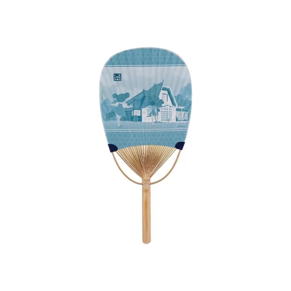 Maison Ghibli Bamboo Fan Flying Totoro - My Neighbor Totoro- Accessories