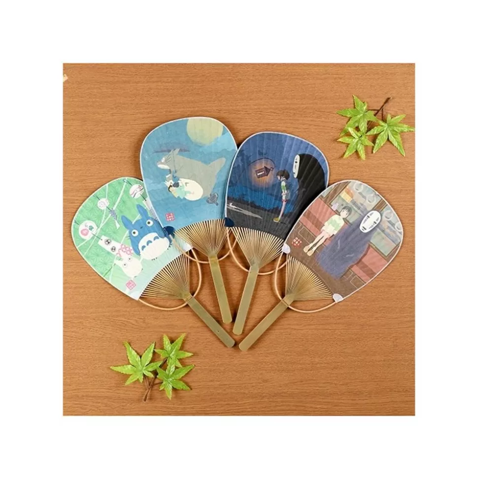 Maison Ghibli Bamboo Fan Flying Totoro - My Neighbor Totoro- Accessories