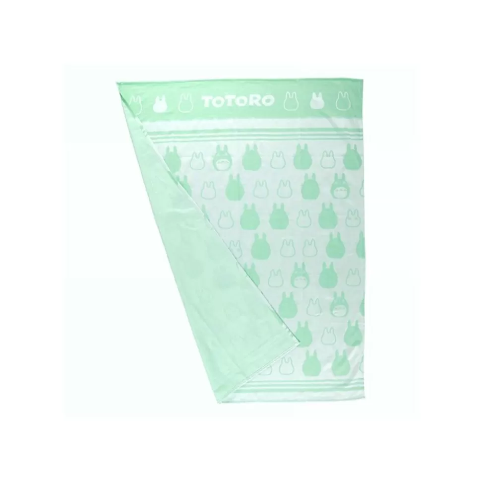 Maison Ghibli Beach Towel Totoro Patterns 85 X 115 Cm - My Neighbor Totoro- Household Linen