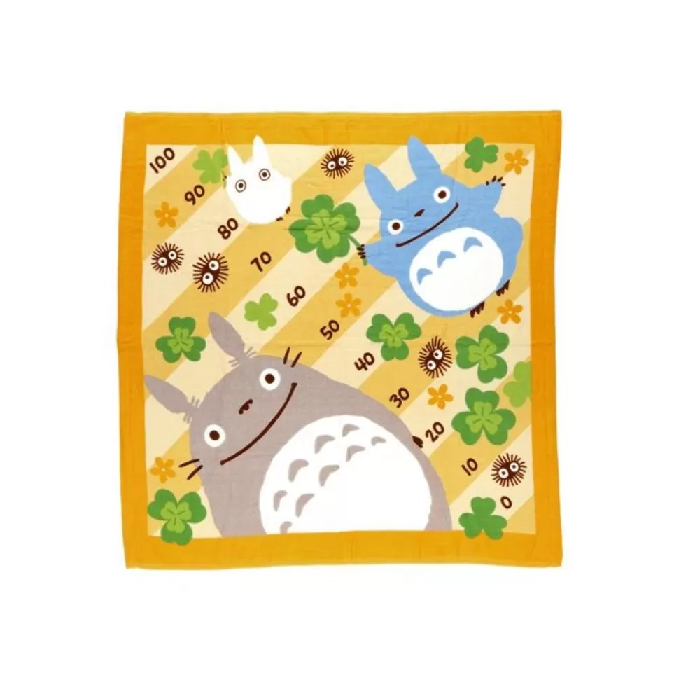 Maison Ghibli Blanket Totoro Clover 90X90 Cm - My Neighbor Totoro- Household Linen