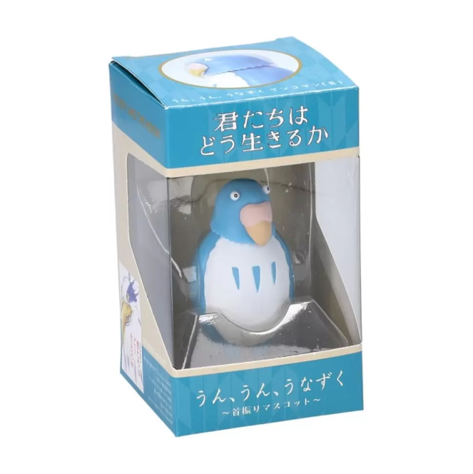 Maison Ghibli Bobble Head Figurine Blue Parakeet - The Boy And The Heron- Toys