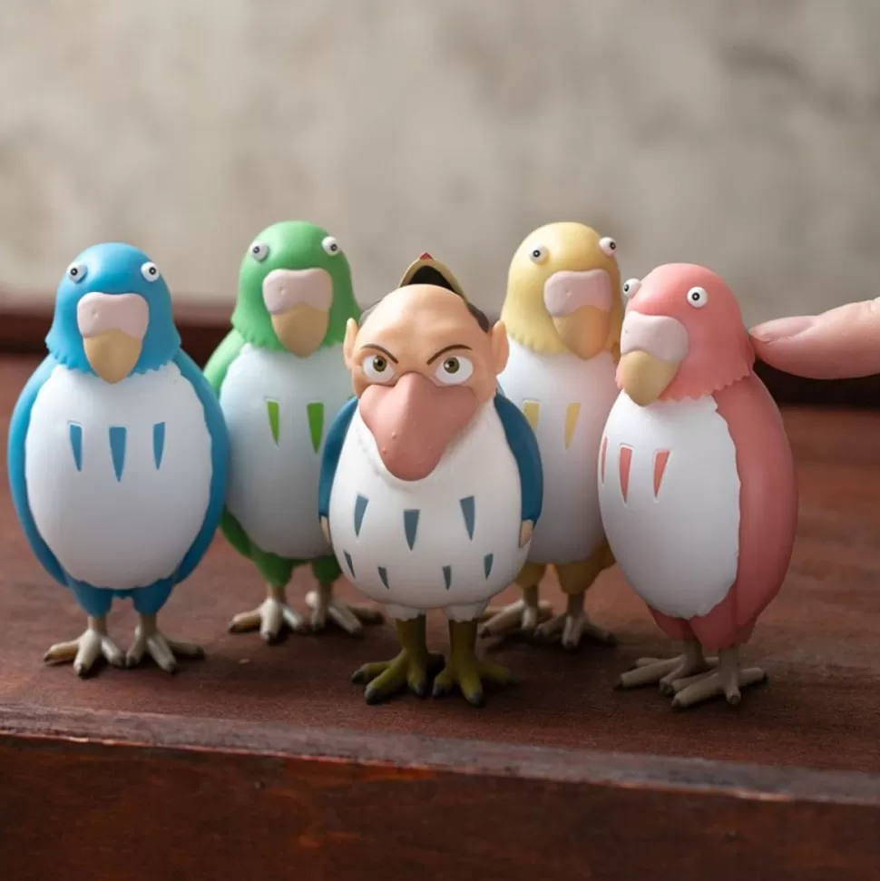 Maison Ghibli Bobble Head Figurine Blue Parakeet - The Boy And The Heron- Toys