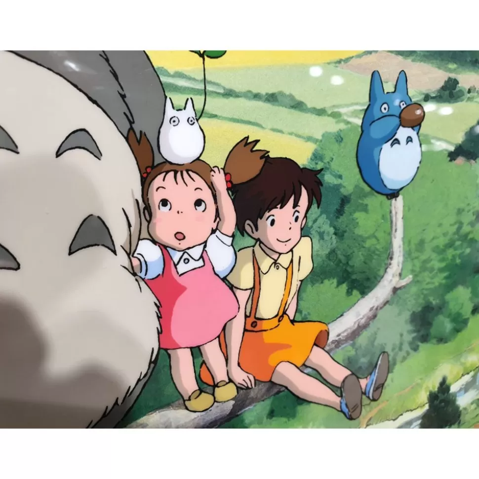 Maison Ghibli Cel Art Totoro On A Summer Day - Studio Ghibli- Cel Art - Studio Ghibli