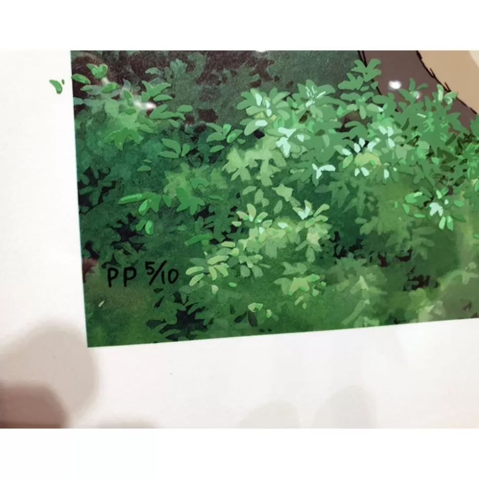 Maison Ghibli Cel Art Totoro On A Summer Day - Studio Ghibli- Cel Art - Studio Ghibli