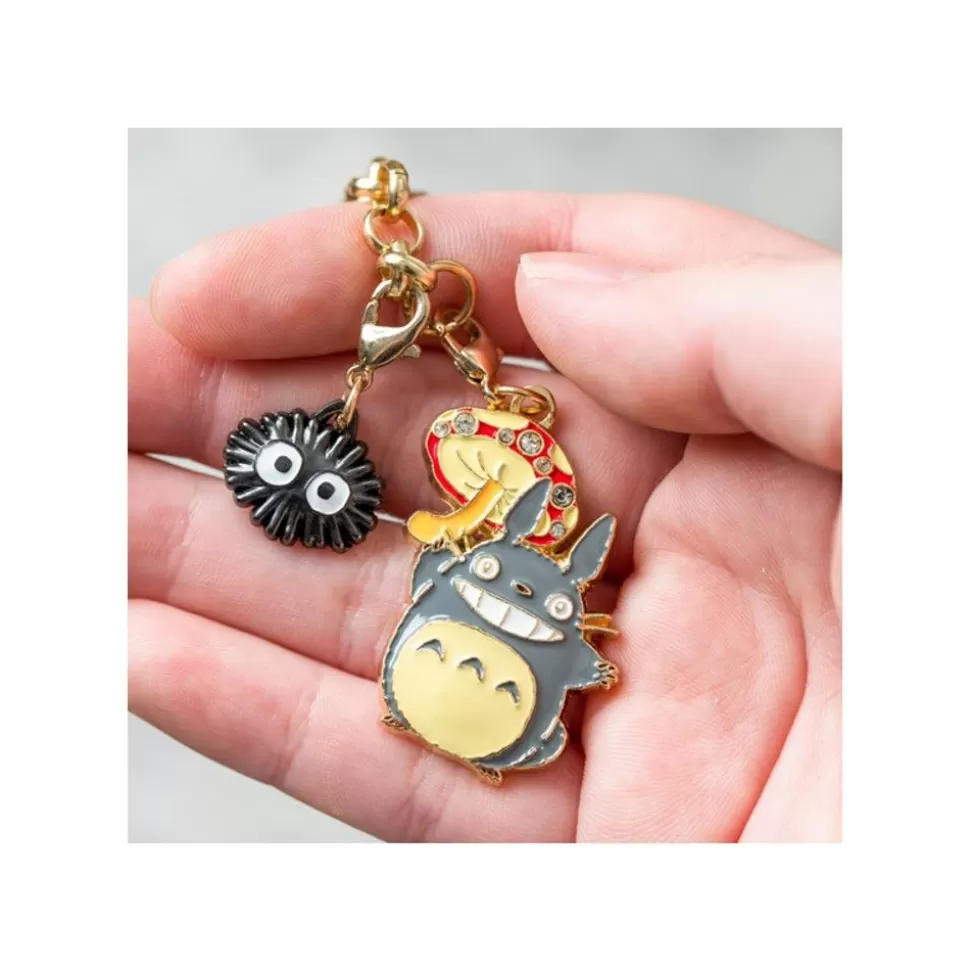 Maison Ghibli Charm Chain Big Totoro & Flower - My Neighbor Totoro- Straps