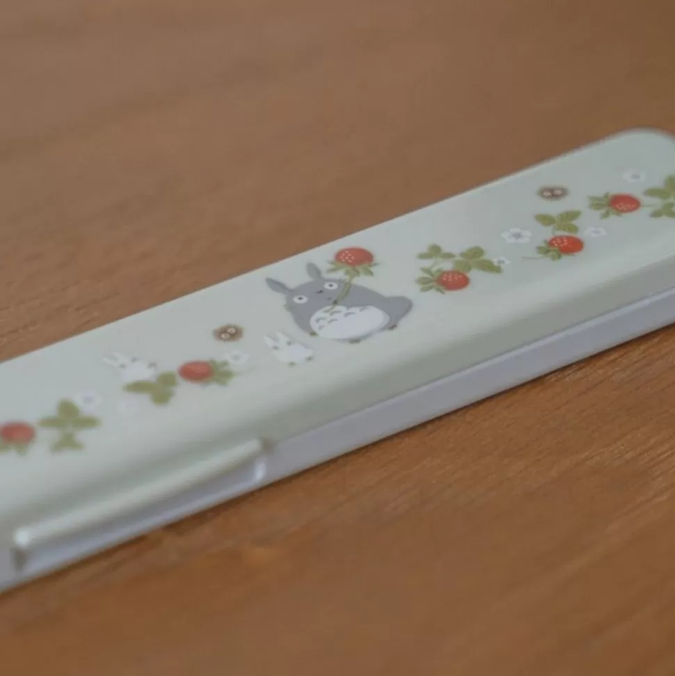 Maison Ghibli Chopsticks Box Set 18 Cm Rasberry Collection - My Neighbor Totoro- Kitchenware