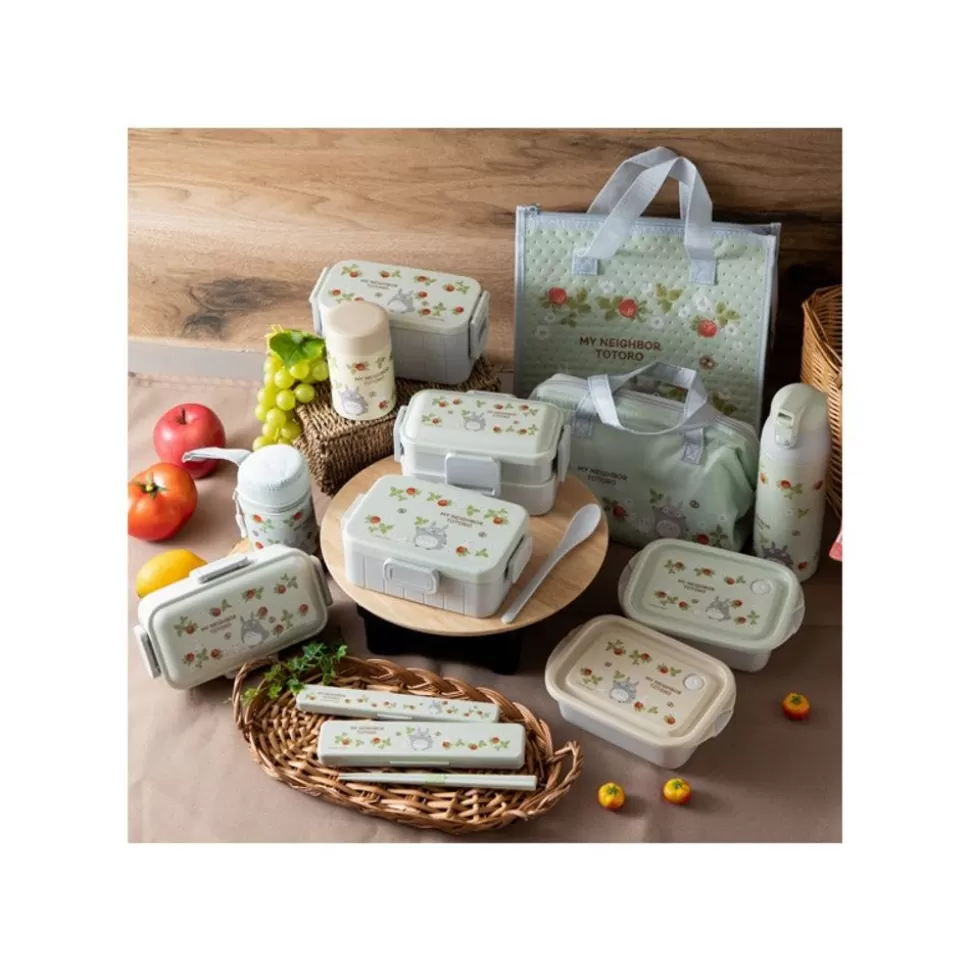 Maison Ghibli Chopsticks Box Set 18 Cm Rasberry Collection - My Neighbor Totoro- Kitchenware