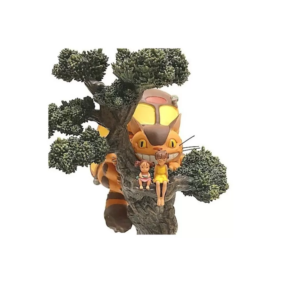 Maison Ghibli Clock Watch Catbus On A Pine Tree - My Neighbor Totoro- Decoration