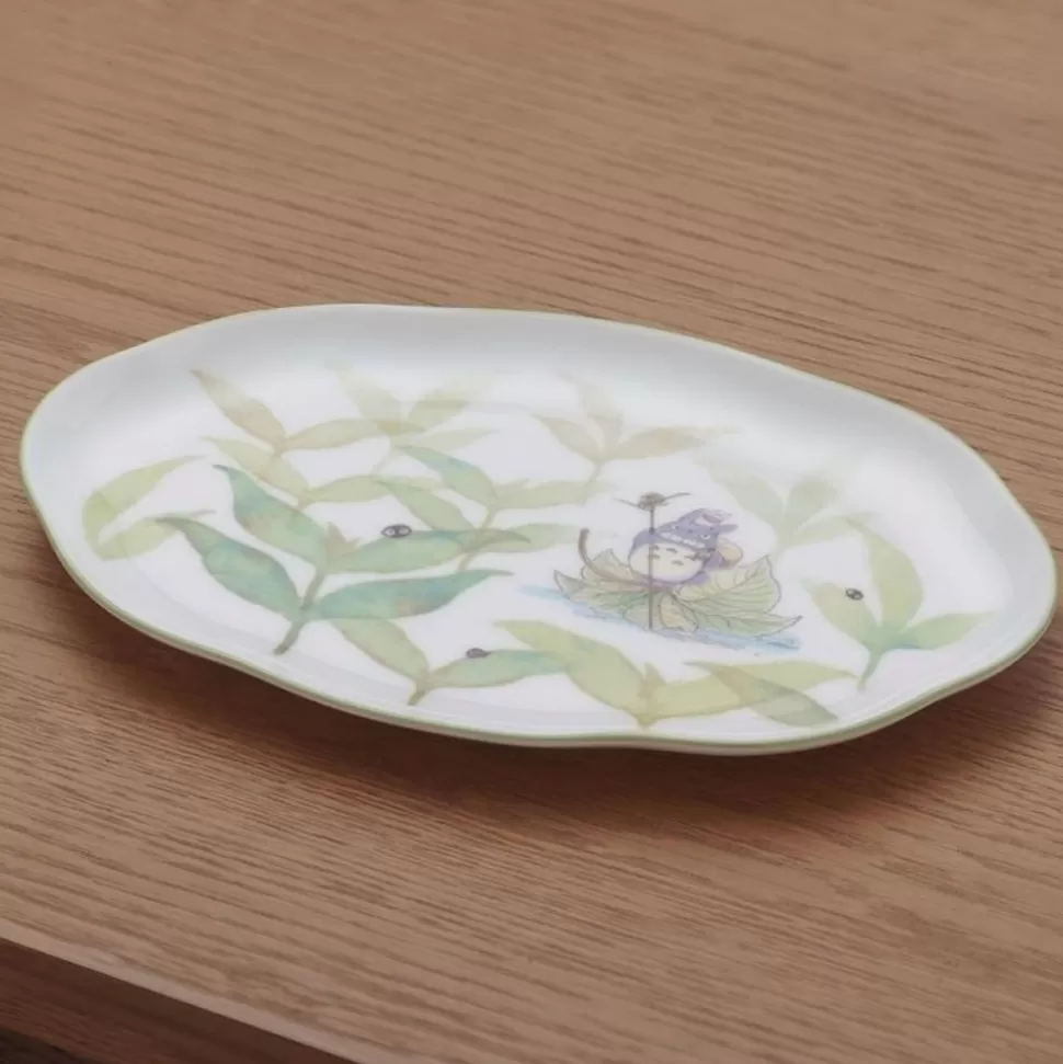 Maison Ghibli 23 Cm Totoro Cloud Shape Plate - My Neighbor Totoro- Kitchenware