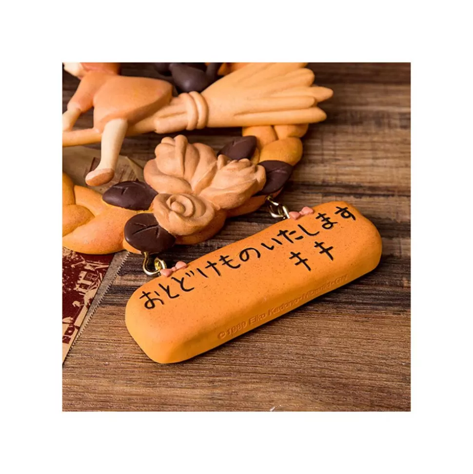 Maison Ghibli Decoration Kiki And Jiji Bread Wreath - Kiki'S Delivery Service- Decoration