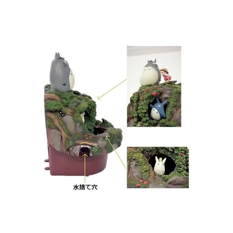 Maison Ghibli Diorama Totoro And Meil Playing By The River - My Neighbour Totoro- Decoration
