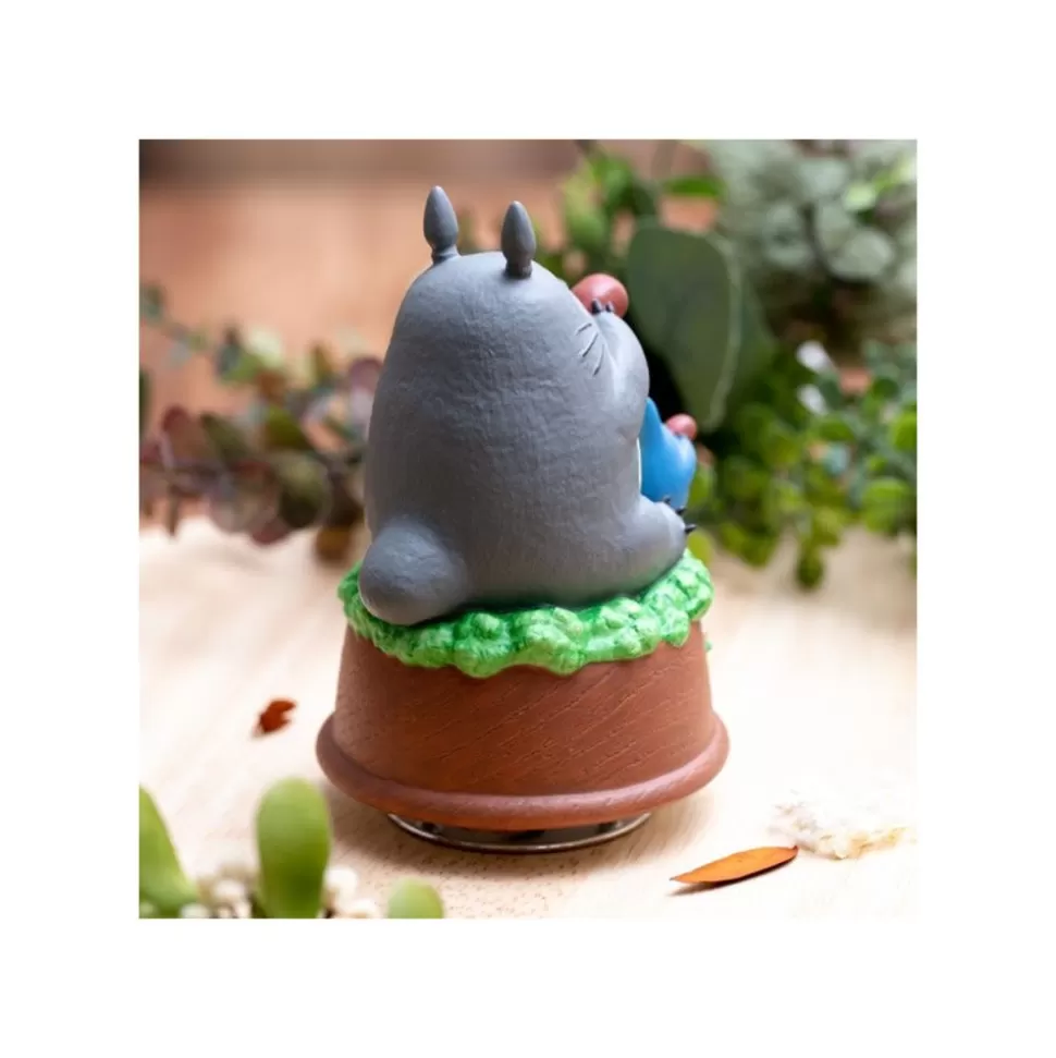 Maison Ghibli Great Musical Statue Totoro Blows The Ocarina - My Neighbor Tororo- Music Boxes