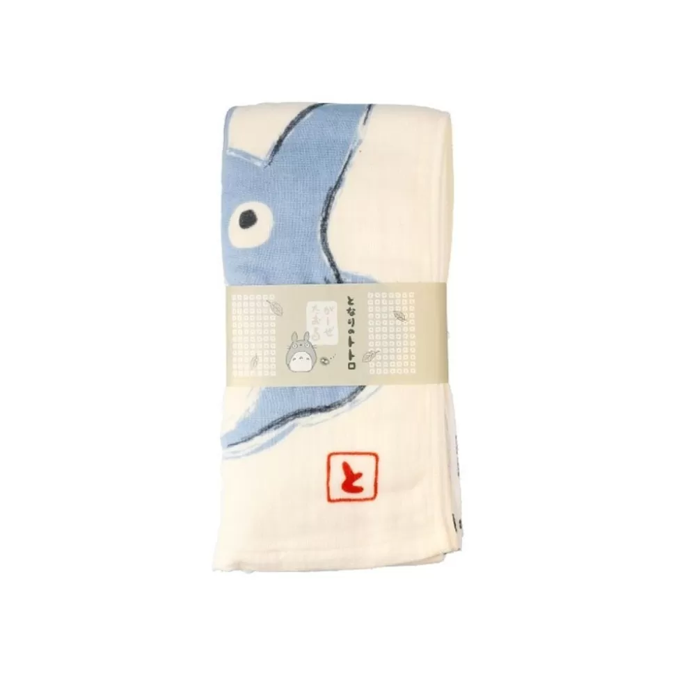 Maison Ghibli Imabari Large Bath Towel Big Totoro Umbrella 60X120 Cm - My Neighbor- Household Linen