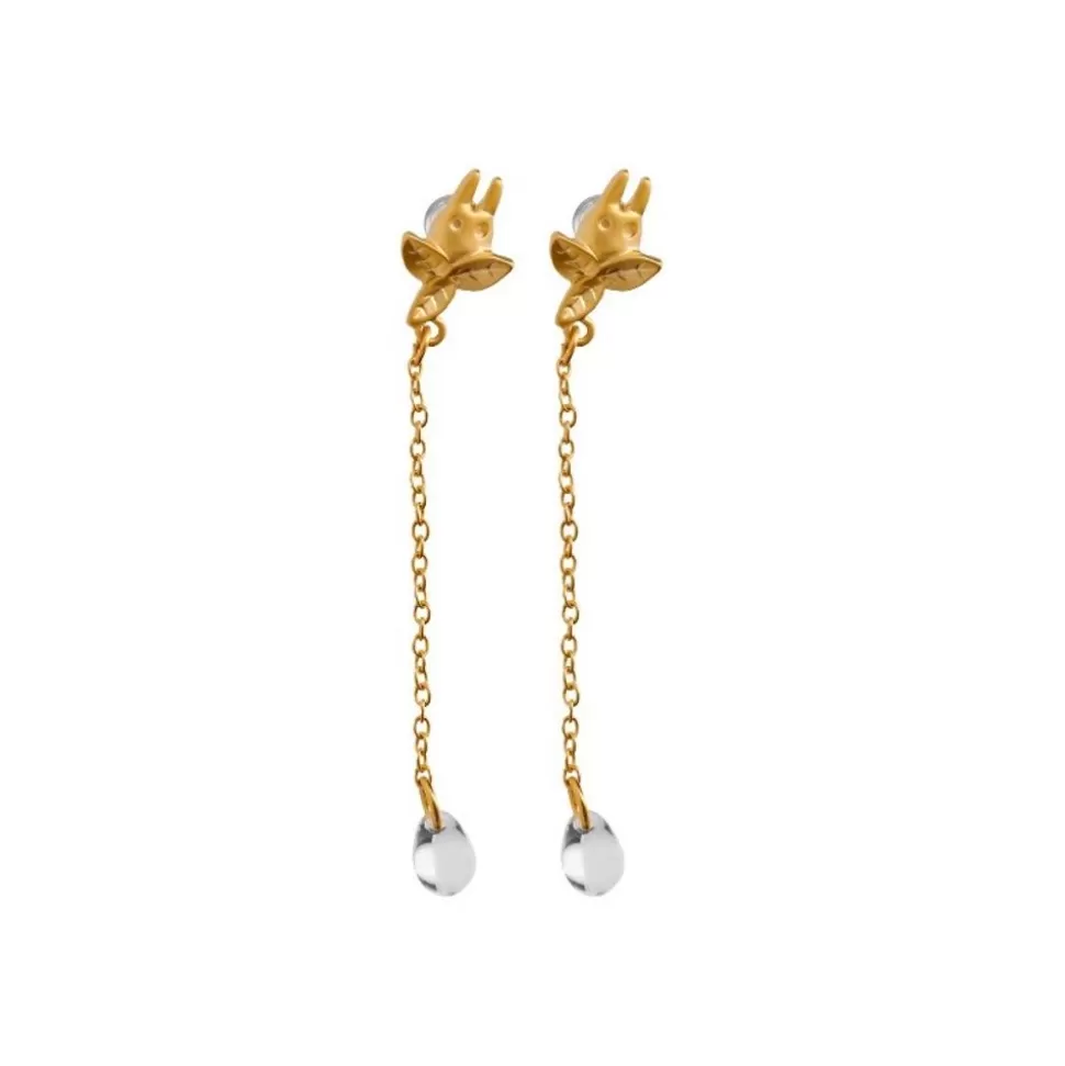 Maison Ghibli Jewel Earring Totoro White Drop - My Neighbor Totoro- Jewellery