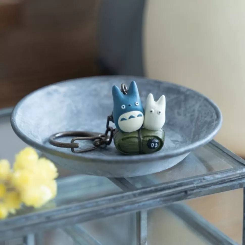 Maison Ghibli Key Holder Small And Middle Totoro - My Neighbor Totoro- Keychains