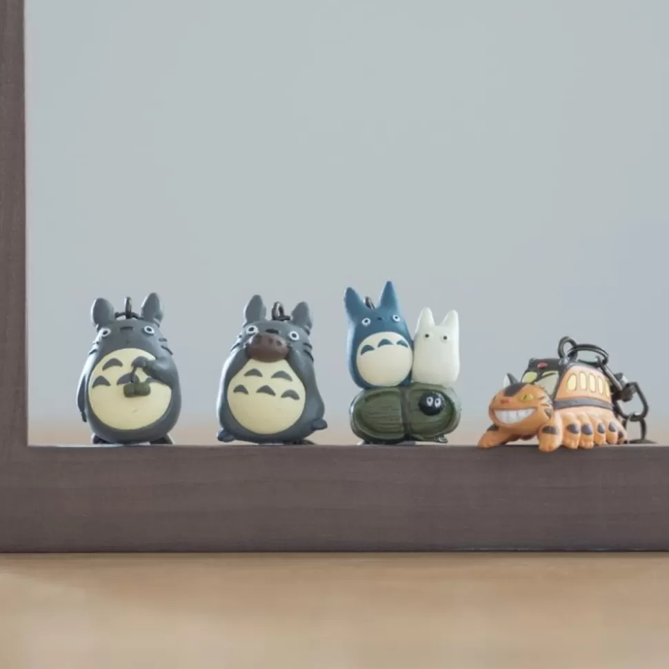 Maison Ghibli Key Holder Small And Middle Totoro - My Neighbor Totoro- Keychains