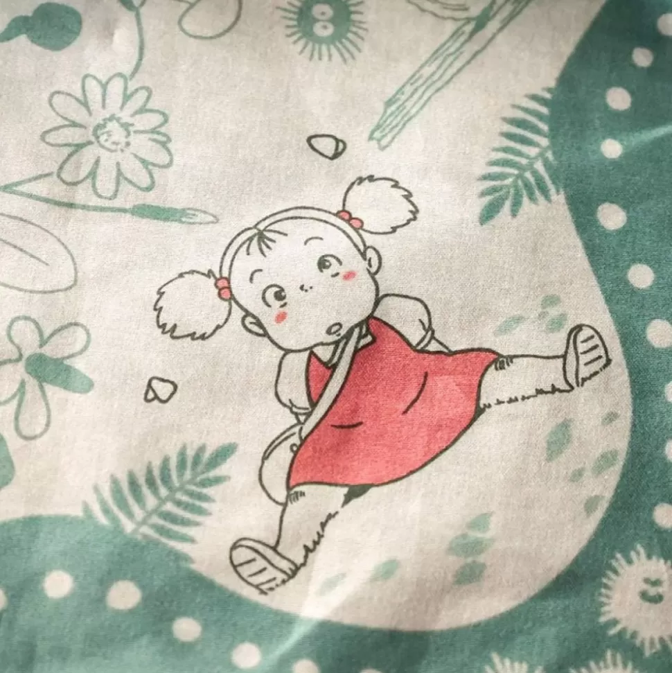 Maison Ghibli Large Handkerchief Mysterious Encounter 53X53 Cm - My Neighbour Totor- Outfits