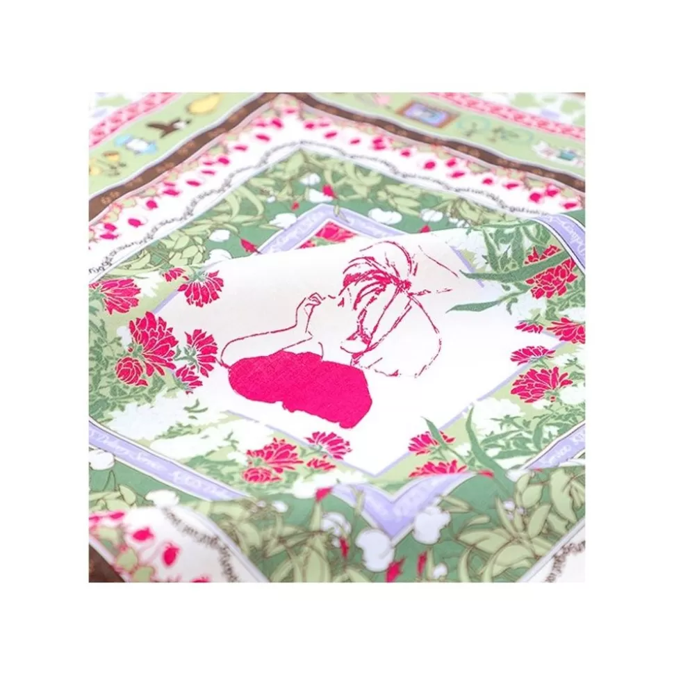 Maison Ghibli Large Handkerchief The World Around Kiki - Kiki'S Delivery Service- Outfits
