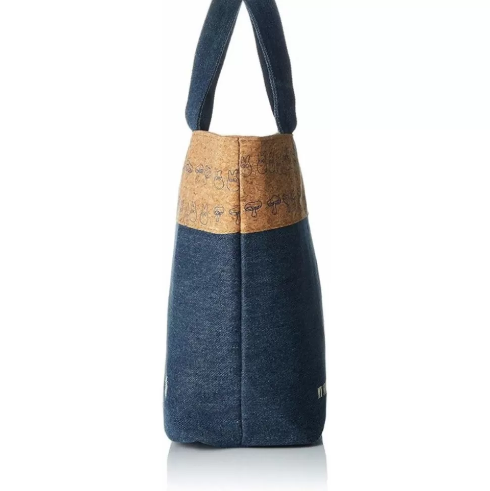Maison Ghibli Lunch Bag Cork & Denim Style - My Neighbor Totoro- Kitchenware