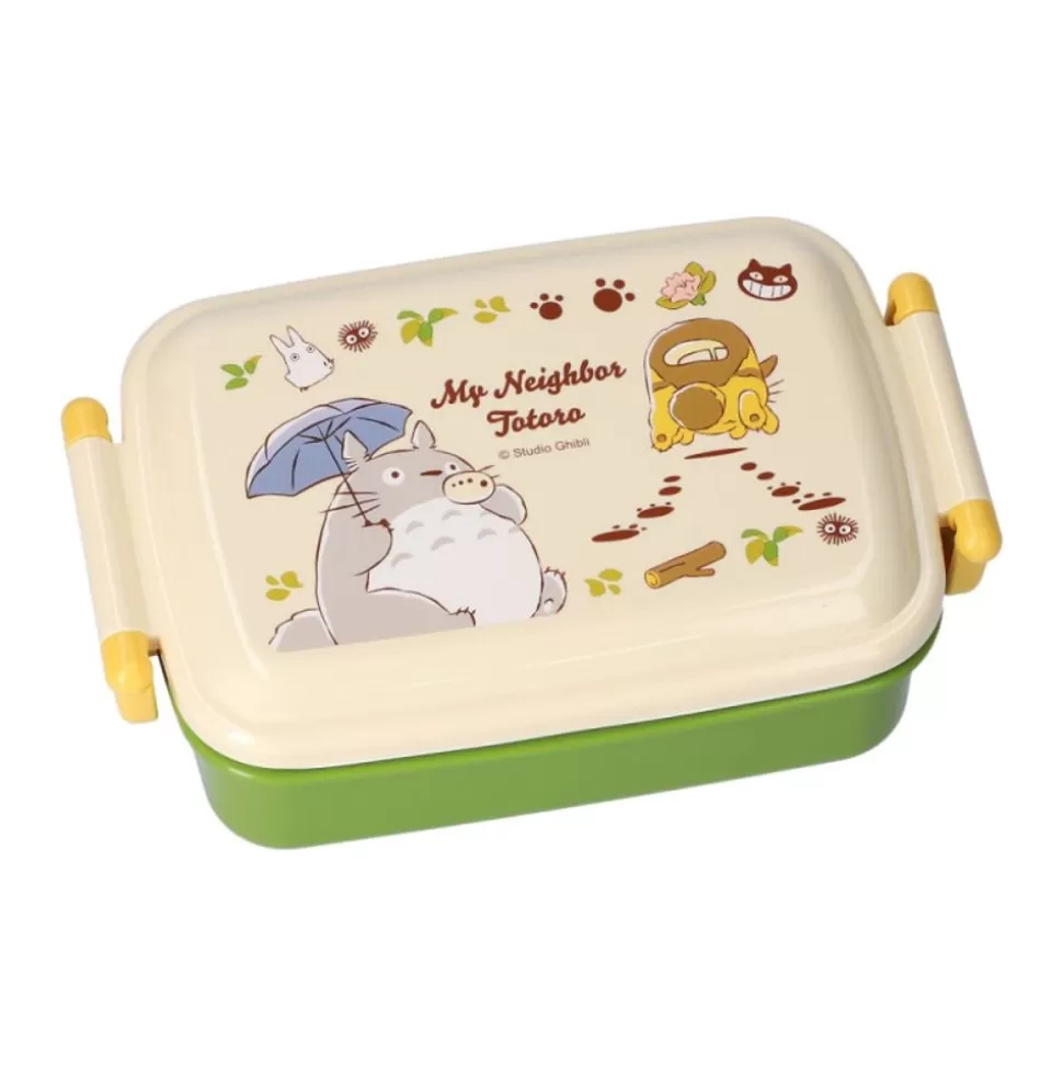 Maison Ghibli Lunch Box 2 Locks Totoro & Catbus - My Neighbor Totoro- Kitchenware