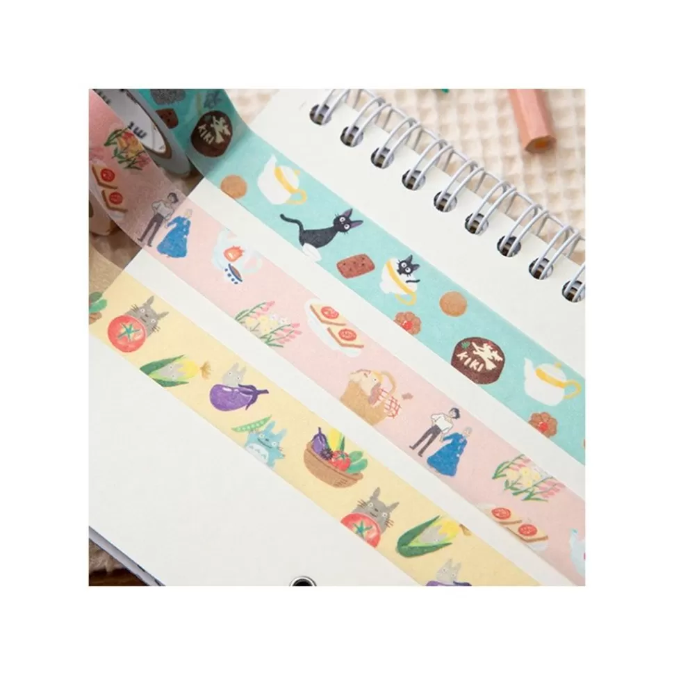 Maison Ghibli Masking Tape Break Time Vegetables - My Neighbor Totoro- Small Equipment