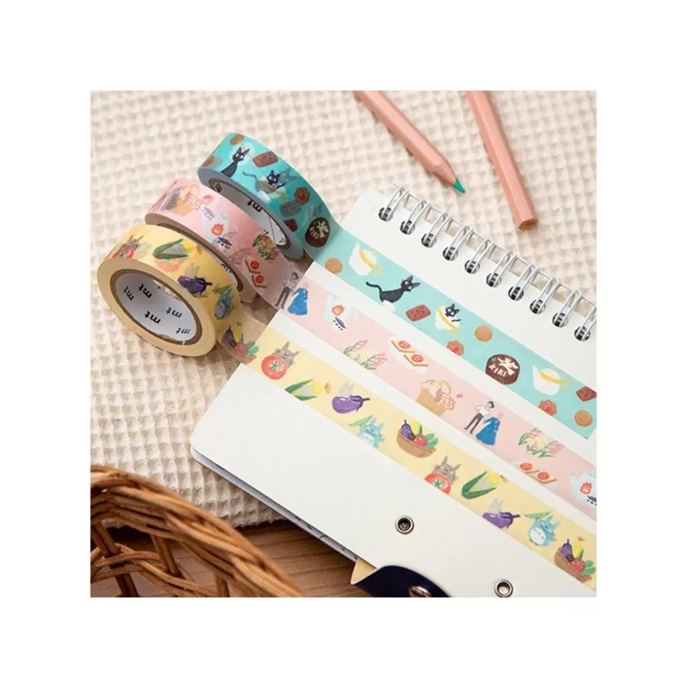 Maison Ghibli Masking Tape Break Time Vegetables - My Neighbor Totoro- Small Equipment