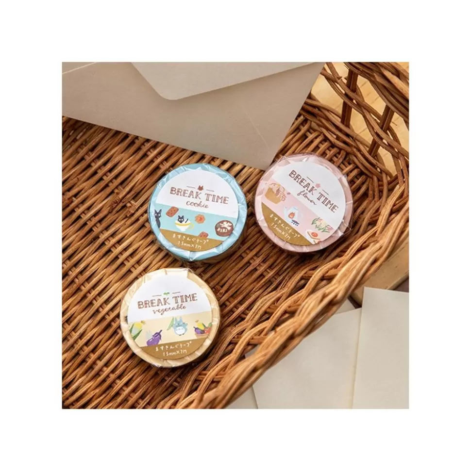 Maison Ghibli Masking Tape Break Time Vegetables - My Neighbor Totoro- Small Equipment