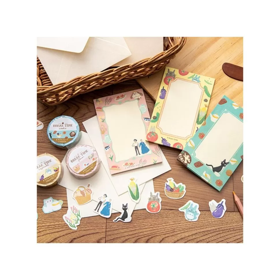 Maison Ghibli Masking Tape Break Time Vegetables - My Neighbor Totoro- Small Equipment
