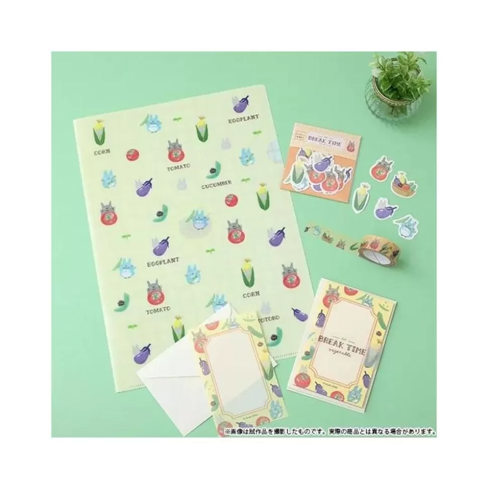 Maison Ghibli Masking Tape Break Time Vegetables - My Neighbor Totoro- Small Equipment