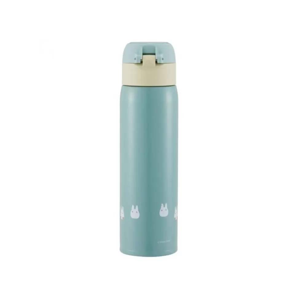 Maison Ghibli Mat Light Green Thermos Bottle 480Ml - My Neighbor Totoro- Kitchenware