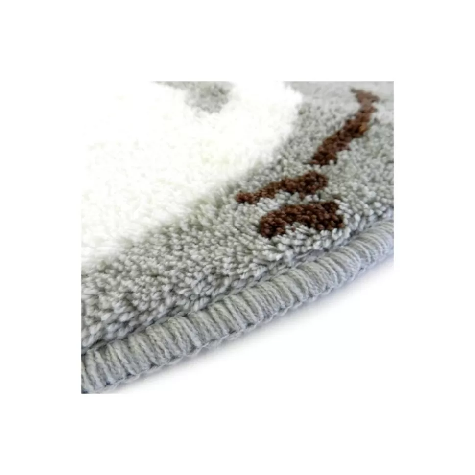 Maison Ghibli Mat Totoro Leaf 65X48 Cm - My Neighbor Totoro- Carpet