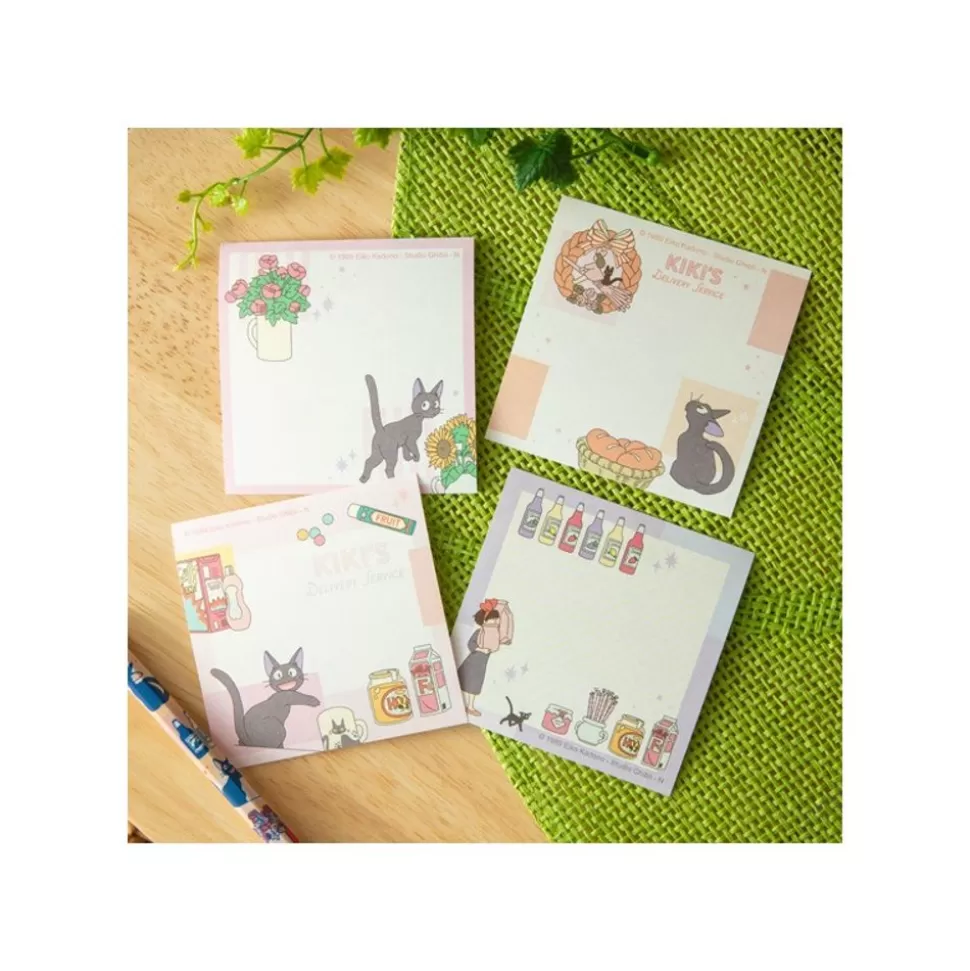 Maison Ghibli Memo Set Jiji & Kiki Shopping - Kiki'S Delivery Service- Small Equipment