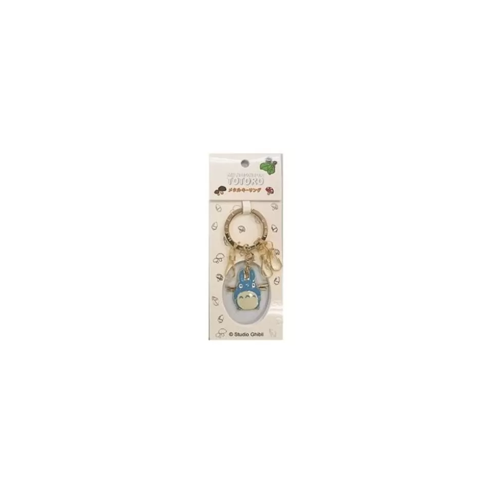 Maison Ghibli Metal Key Holder Middle Totoro - My Neighbor Totoro- Keychains