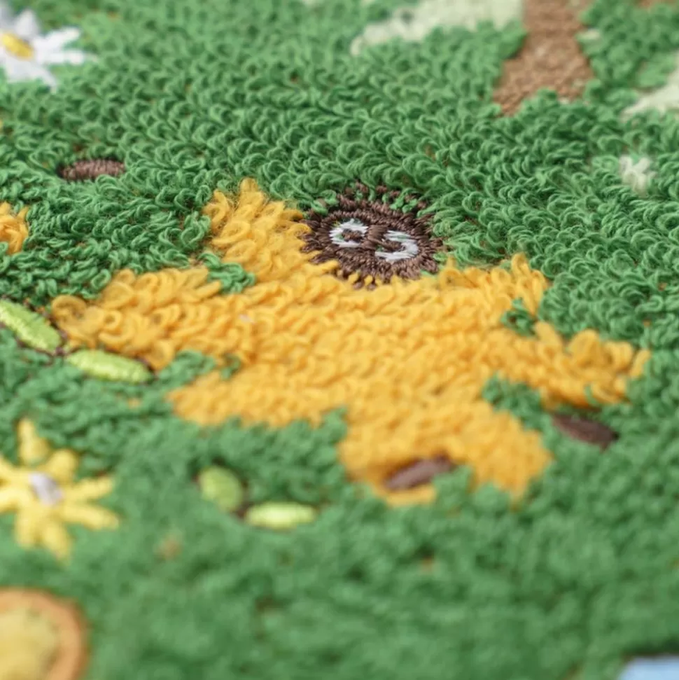 Maison Ghibli Mini Towel Medium & Small Totoro Racing 25X25 Cm - My Neighbor Totoro- Household Linen