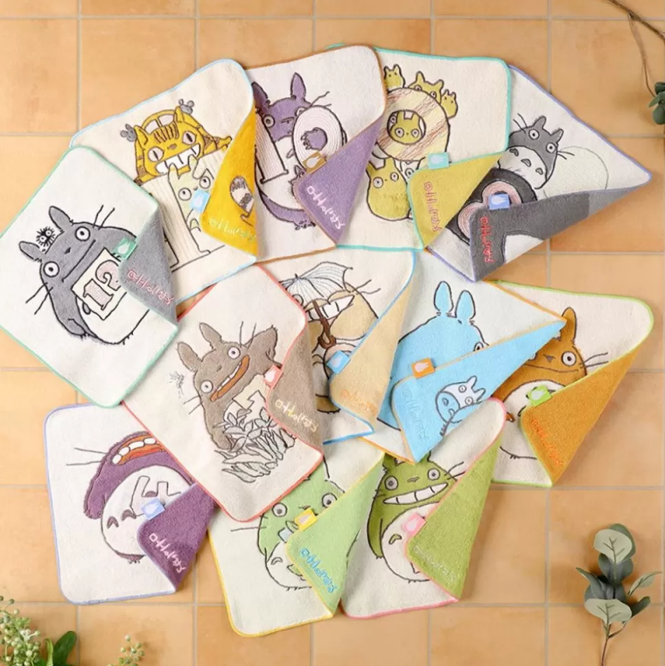 Maison Ghibli Mini Towel Totoro Birthday 12 25X25 Cm - My Neighbor Totoro- Household Linen