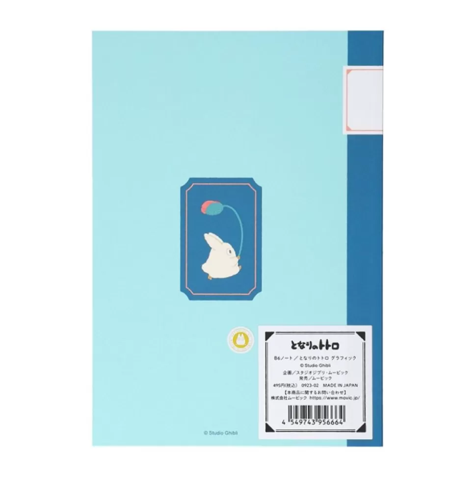 Maison Ghibli Notebook B6 Totoro Poppy - My Neighbor Totoro- Notebooks And Notepads