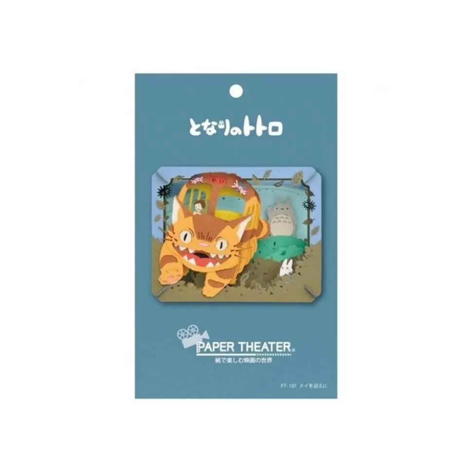 Maison Ghibli Paper Theatre Totoro Meets Mei - My Neighbor Totoro- Arts And Crafts
