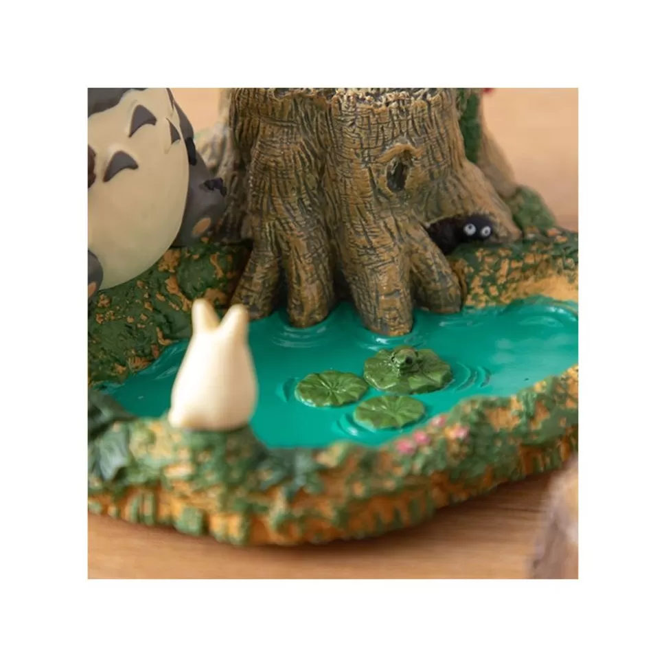 Maison Ghibli Pencil Holder Figurines Totoro By The Pond - My Neighbor Totoro- Jewellery Boxes