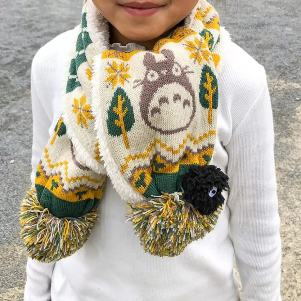 Maison Ghibli Pom Pom Scarf Totoro & Soot Sprites - My Neighbor Totoro- Outfits