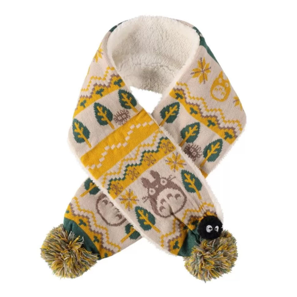 Maison Ghibli Pom Pom Scarf Totoro & Soot Sprites - My Neighbor Totoro- Outfits