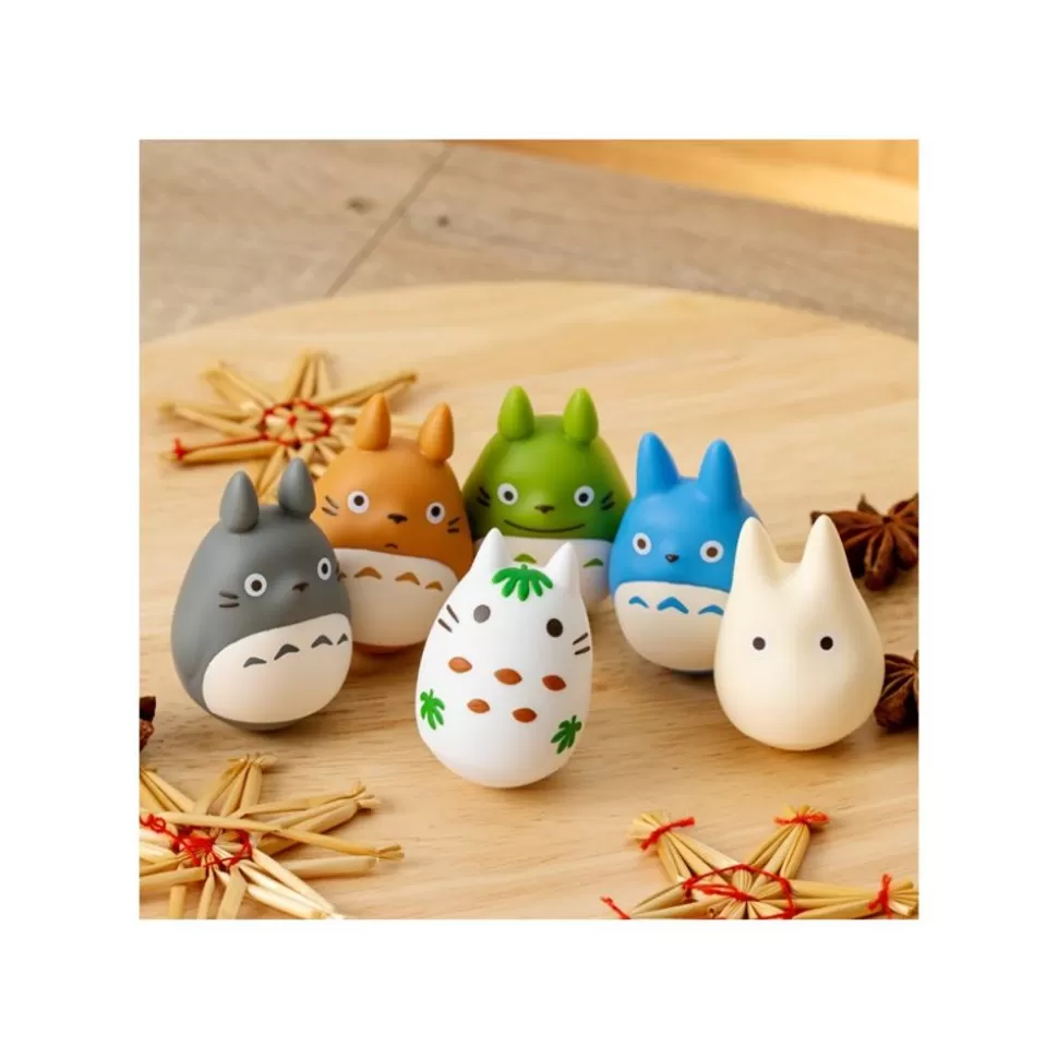 Maison Ghibli Pose Collection Assort. Of 6 Roly-Poly Figurines - My Neighbor Totoro- Figurines