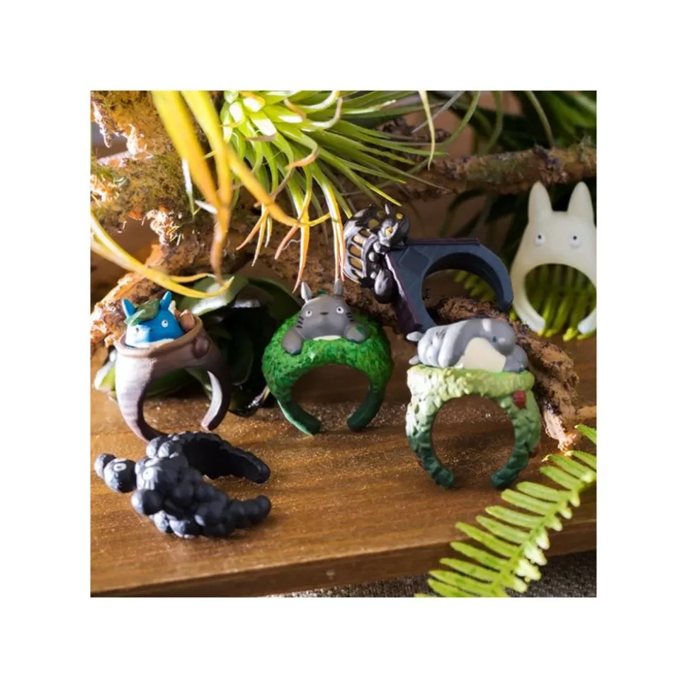 Maison Ghibli Pose Collection Totoro Assortment Of 6 Rings - My Neighbor Totoro- Figurines