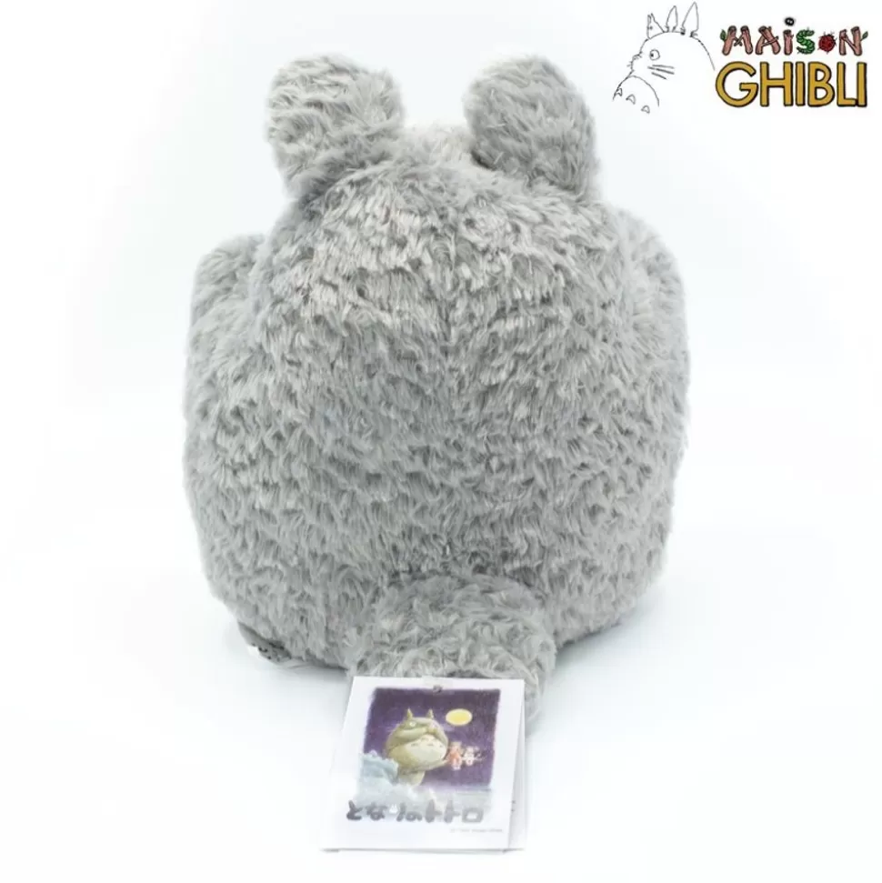 Maison Ghibli Puppet Plush Grey Totoro - My Neighbor Totoro- Fluffy Plush