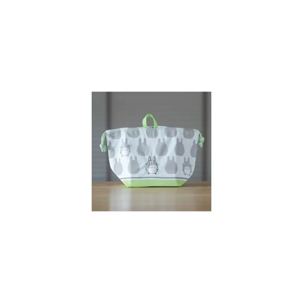Maison Ghibli Satchel With Ring Big Totoro Silhouette 17 X 26 Cm - My Neighbor Toto- Bags