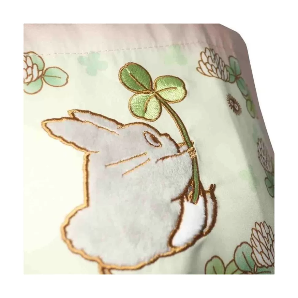 Maison Ghibli Satchel With Ring Totoro Clover 17 X 26 Cm - My Neighbor Totoro- Bags