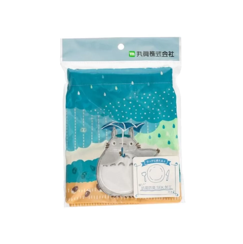 Maison Ghibli Satchel With Ring Totoro Under The Rain 17 X 26 Cm - My Neighbor Toto- Bags