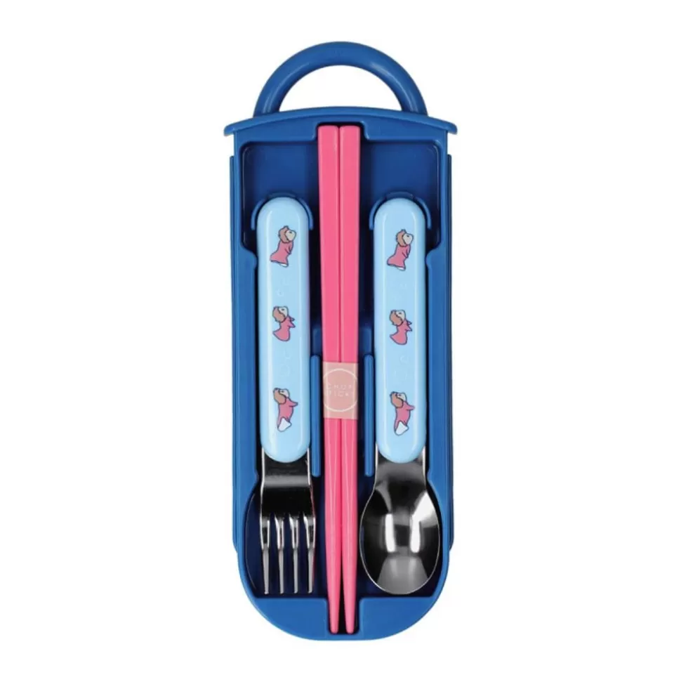 Maison Ghibli Set Chopsticks Spoon Fork Ponyo In The Ocean - Ponyo On The Cliff- Kitchenware
