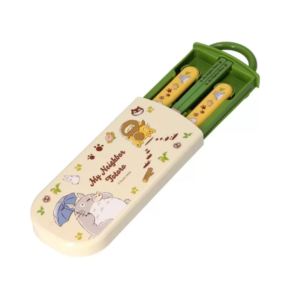 Maison Ghibli Set Chopsticks Spoon Fork Totoro & Catbus - My Neighbor Totoro- Kitchenware